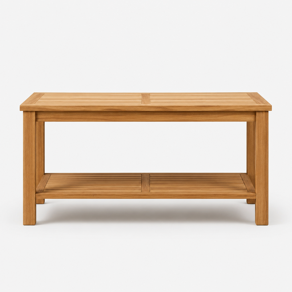 Table basse extérieur en bois massif Oslo