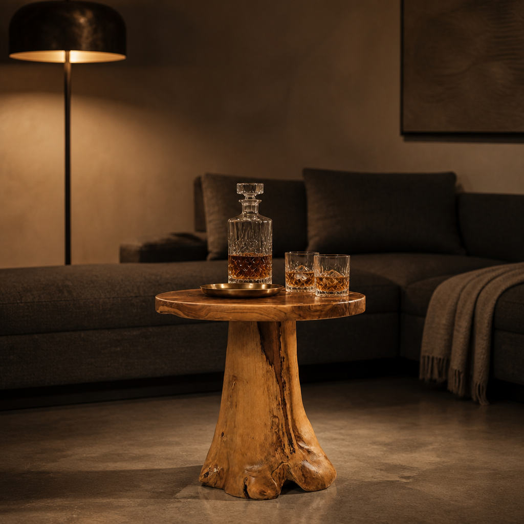 Table basse en bois massif Siena