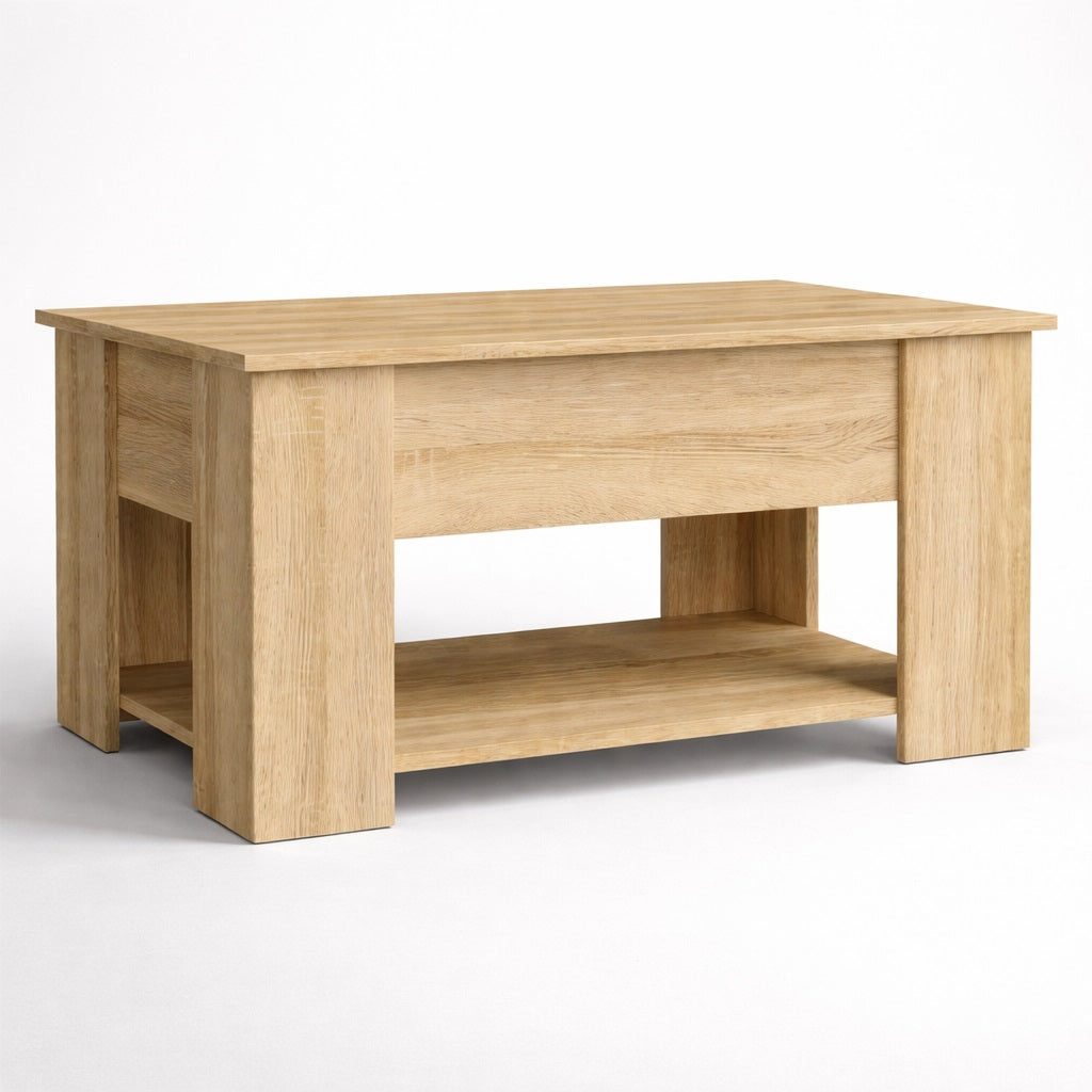 Table basse relevable en bois Elian - photo 10
