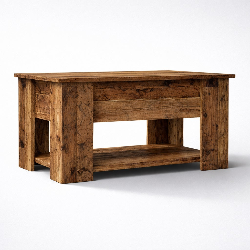 Table basse relevable en bois Elian - photo 13